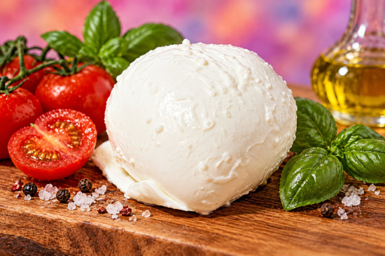 B�ffelmozzarella w�rzig-cremig