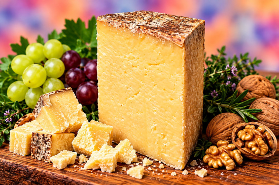 Franz�sischer Bergk�se, Cantal (A.O.P.) von Hennart 10 Monate gereift, leicht s�uerlich