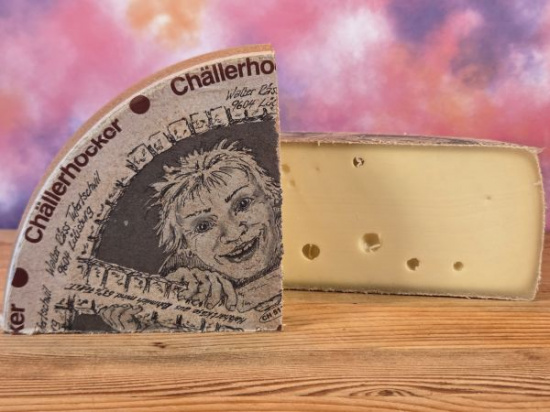 Schweizer Bergkse, Chllerhocker, wrzig-nussiger Rohmilchkse