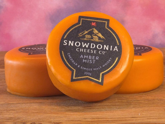 Cheddar Amber & Whisky 200 g.