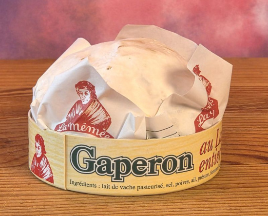 Gaperon, 180 g. Weichk�se mit Knoblauch und Pfeffer