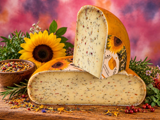 Italienische Verf�hrung; Basilikum, Knoblauch, Oliven, Tomate und Paprika