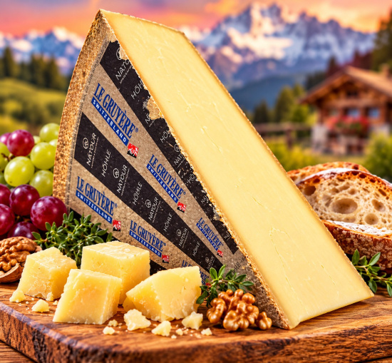 Schweizer Bergk�se, Le Gruy�re d�Alpage Reserve (A.O.P.) kr�ftiger Bergk�se 18 Monate