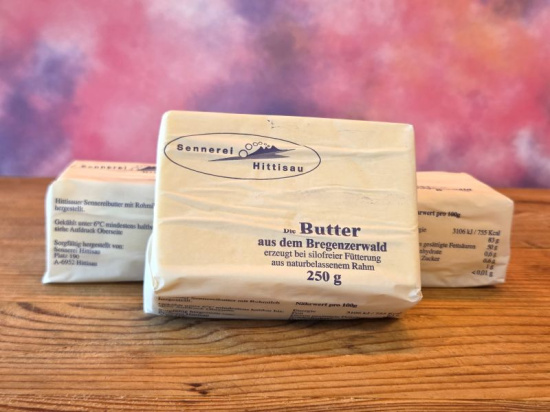 Rohmilchbutter aus dem Bregenzerwald