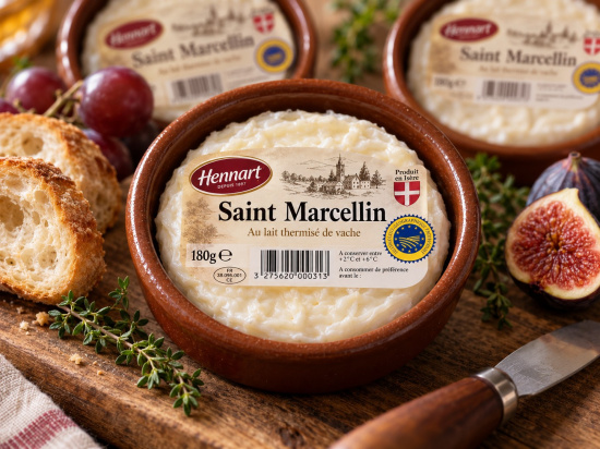 Saint Marcellin (A.O.C.) von Hennart, hochwertiger