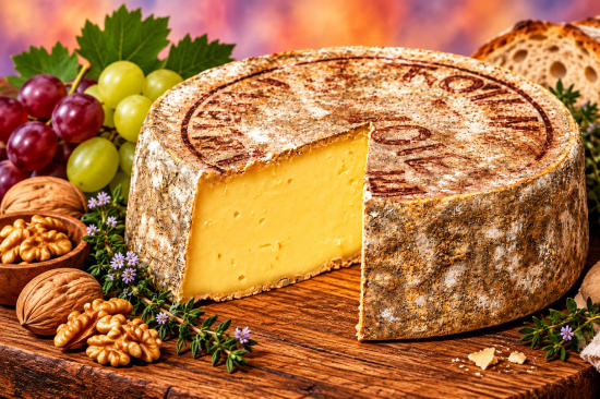 Franz�sischer Bergk�se, Tomme de Savoie Fermier, w�rzig