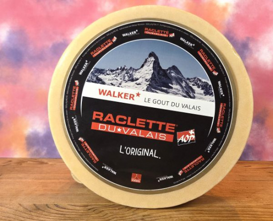 Schweizer Bergk�se, Raclette du Valais (A.O.P.) bester Raclette-K�se (1/2 Laib = 2,5 kg)