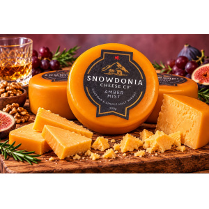 Cheddar Amber & Whisky 200 g.