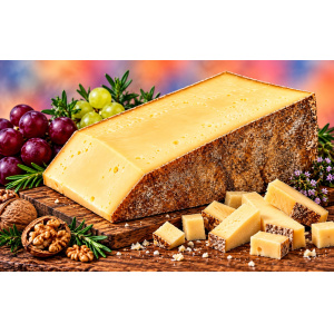 Franz�sischer Bergk�se, Beaufort L� �t� extra gereift (A.O.P.) von Hennart 18-20 Monate, sehr cremig!