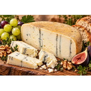 Ziegenblauschimmelk�se (Bleu de Chevre)
