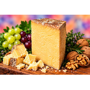 Franz�sischer Bergk�se, Cantal (A.O.P.) von Hennart 10 Monate gereift, leicht s�uerlich