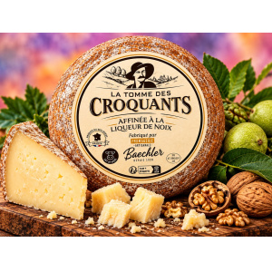 Franz�sischer Bergk�se, La Tomme des Croquants Affin�e � la Liqueur de Noix