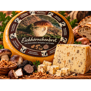 Eichh�rnchenbrot: R�stzwiebel & Steinpilze, nussig & cremig