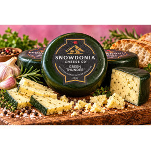 Cheddar Green Thunder 200 g.