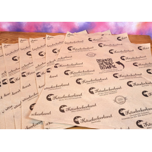 Ksepapier L (325 * 380 mm) aus Gras; komplett kompostierbar