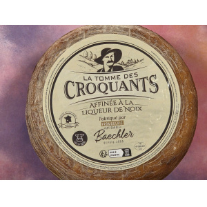 La Tomme des Croquants Affine  la Liqueur de Noix