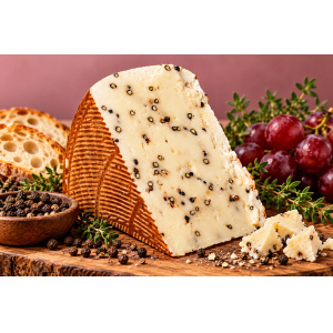 Pecorino Pepato, mit Pfeffer, w�rzig, kr�ftig