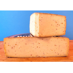 Bauernkse, Eichhrnchenbrot: Rstzwiebel & Steinpilze, nussig & cremig