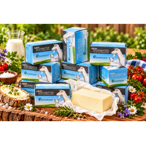 Ziegenbutter, 5% Vorteilpaket 6 St�ck (Eingefroren & K�hlpack)