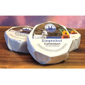 Ziegencamembert, feinw�rziger Weichk�se mit Charakter