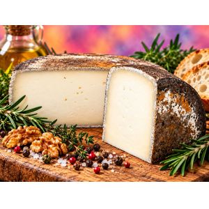 Ziegenk�se Royal (Bio), mit essbarem Rinde, extra gereift und cremig