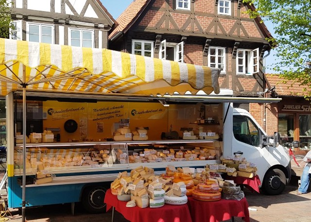 Wochenmarkt in Gifhorn